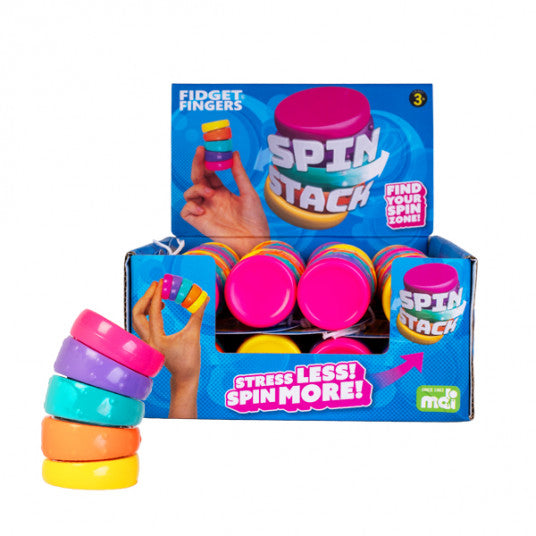 Spin Stack Fidget – Build, Spin & Calm
