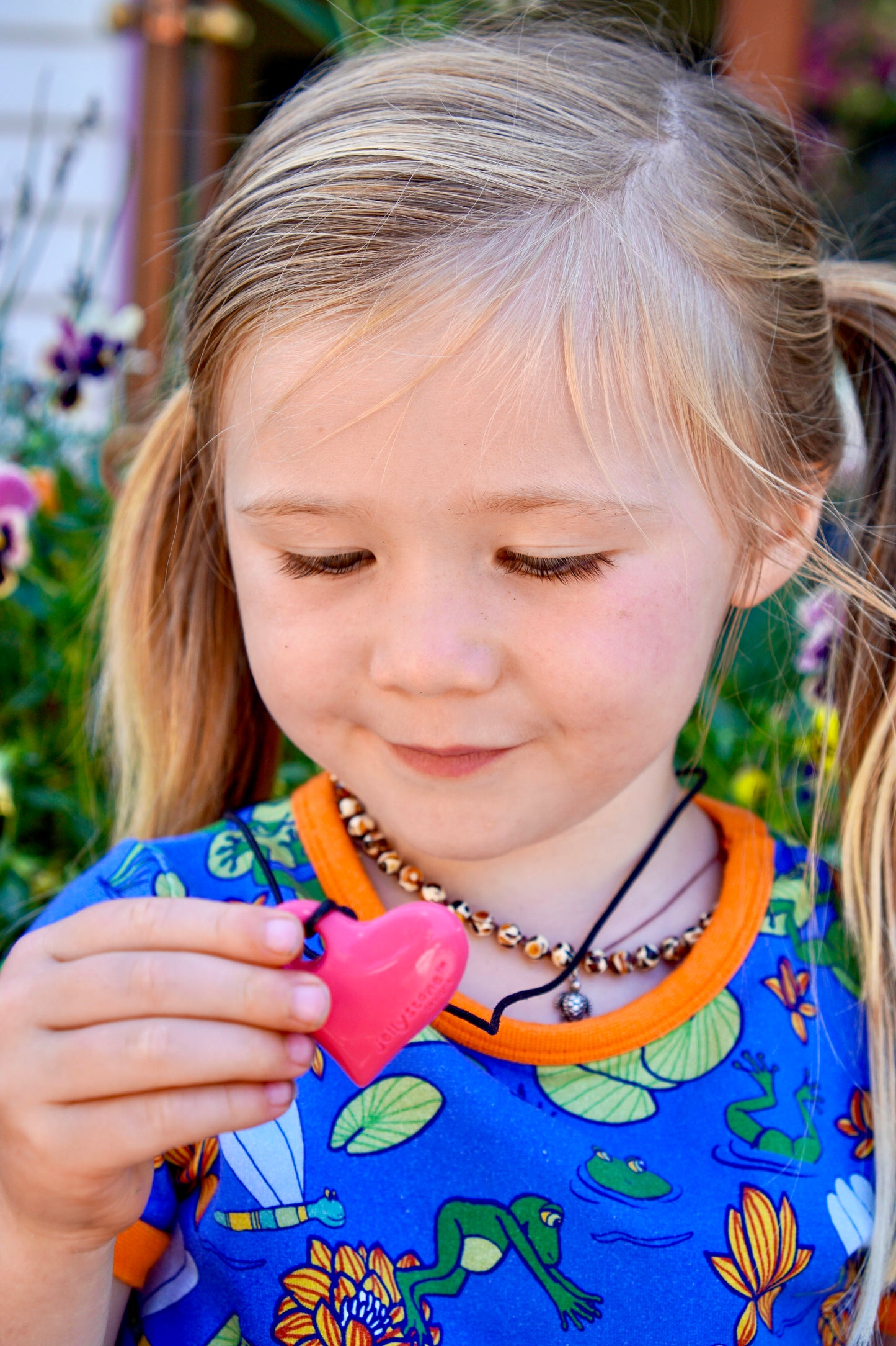 Heart Pendant – Sensory Chew Necklace