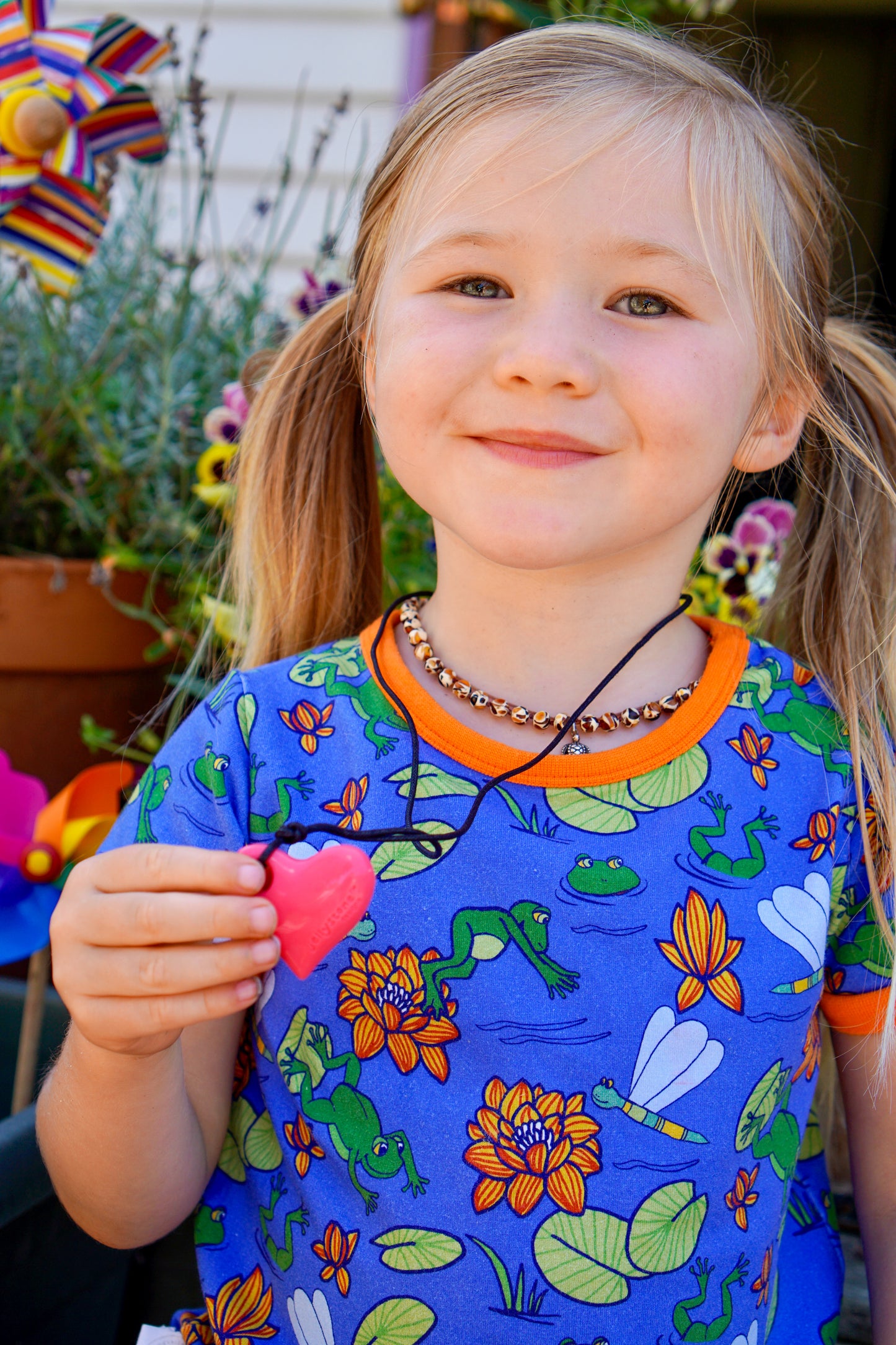 Heart Pendant – Sensory Chew Necklace