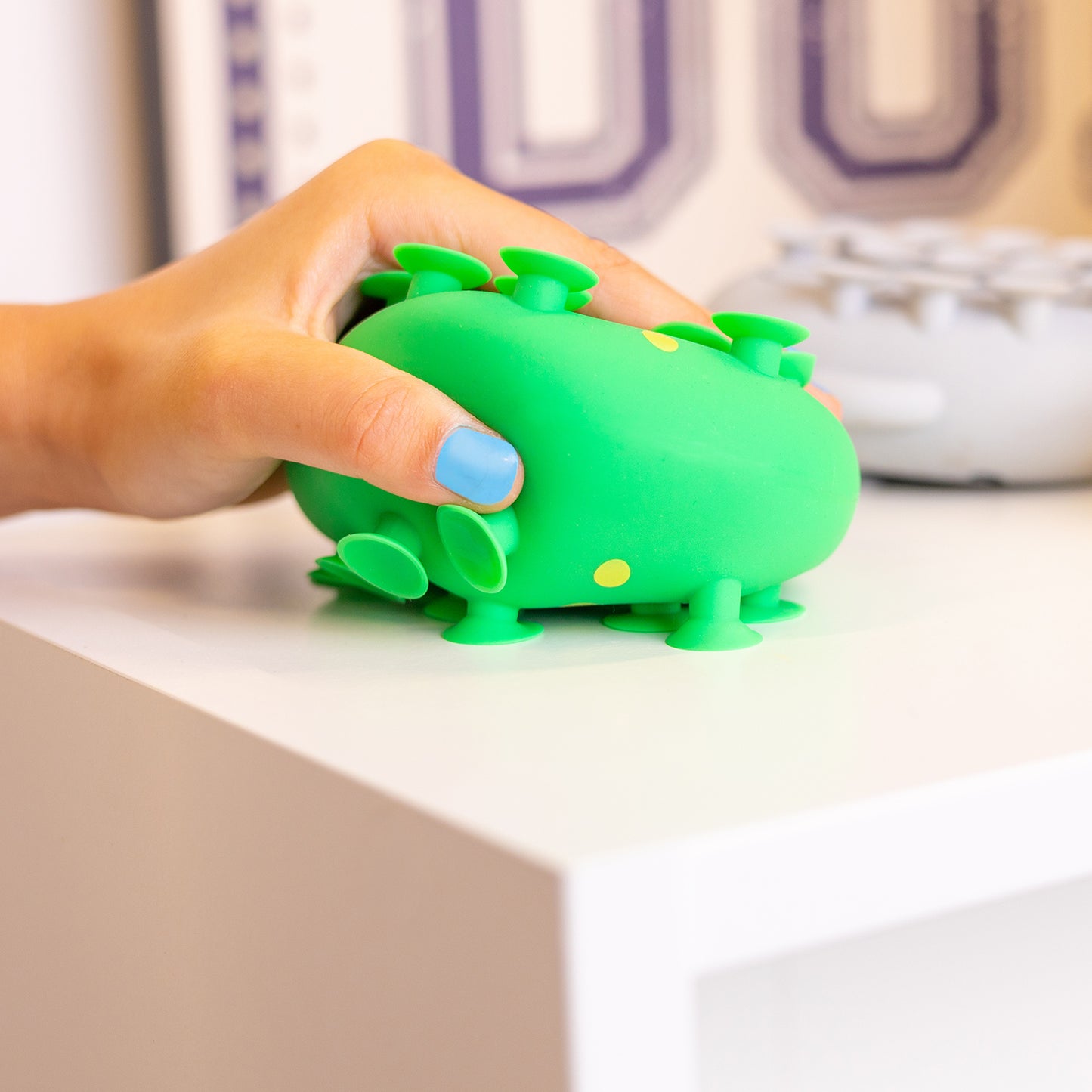 Suction Cup Fidget Dinosaur – Pop, Press & Play