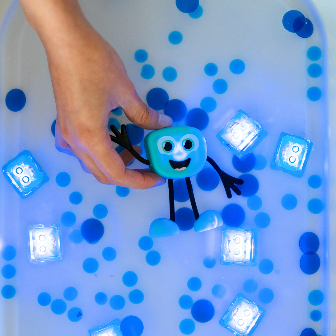 Glo Pal Cube Party Pal Light-Up Sensory Water Toy