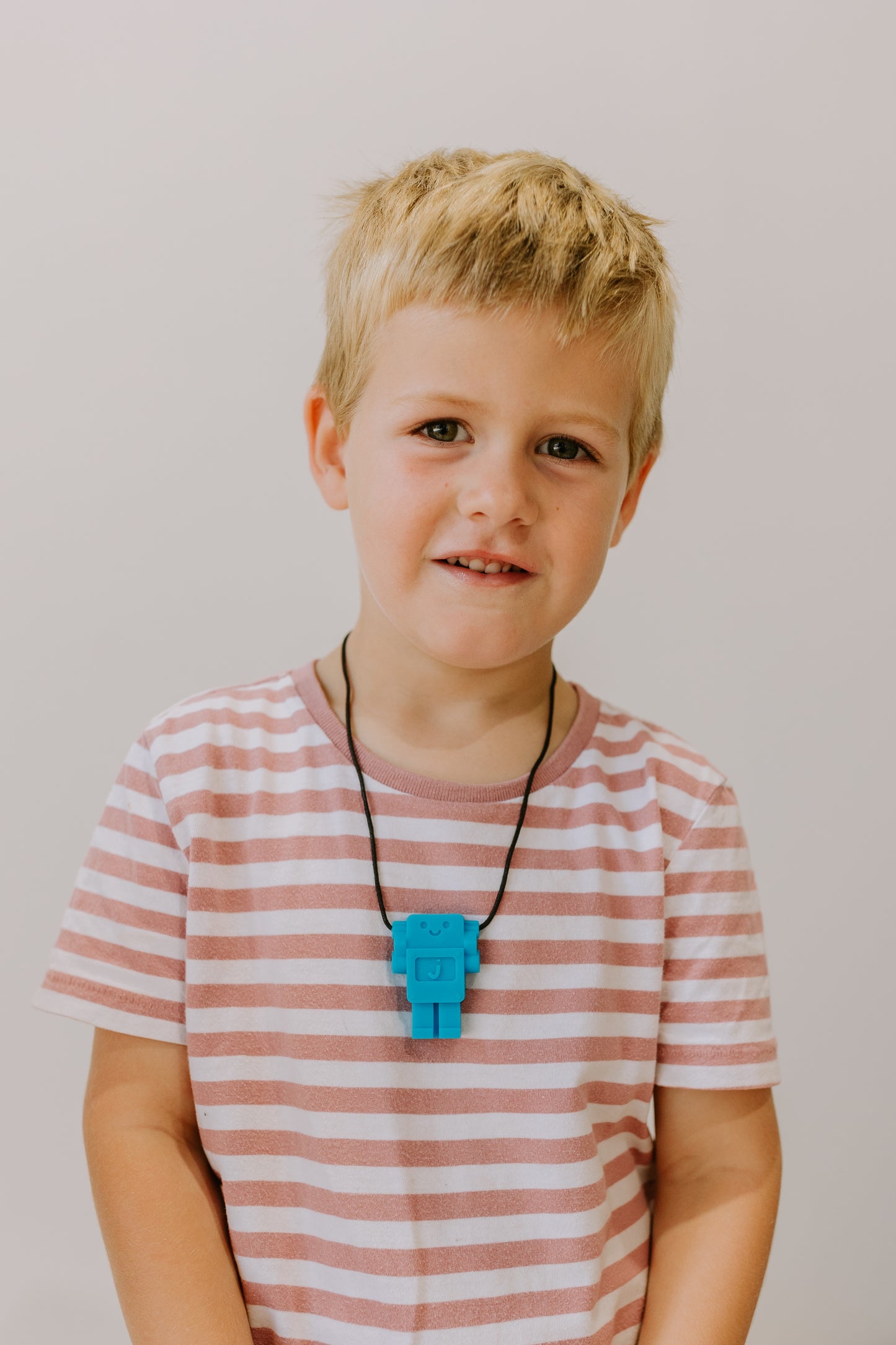 Robot Pendant – Blue Hawaiian Chewable Necklace