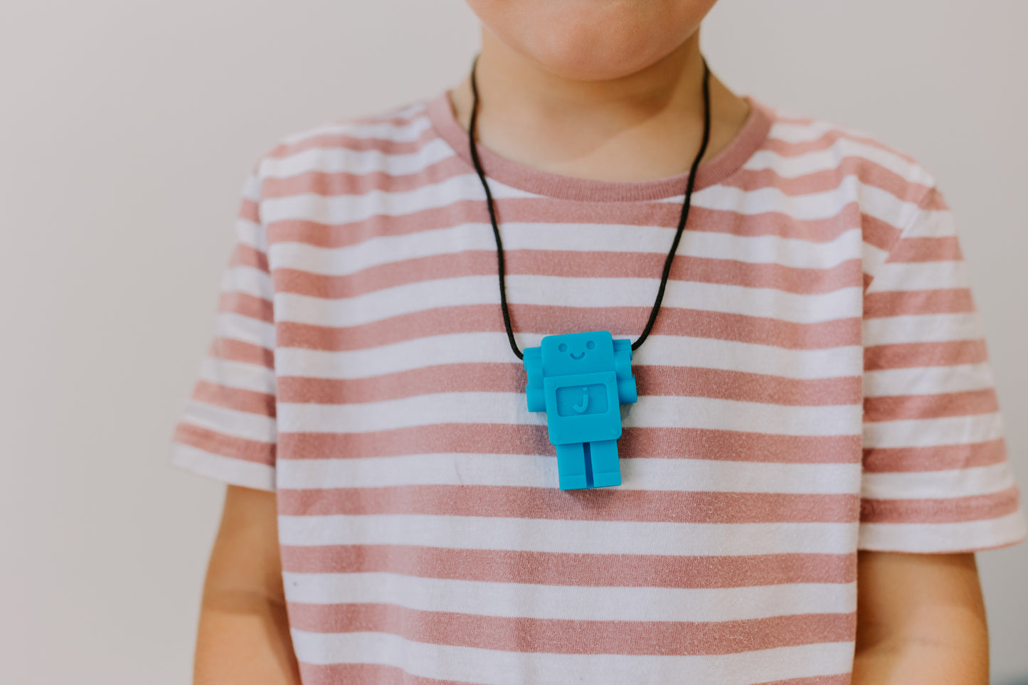 Robot Pendant – Blue Hawaiian Chewable Necklace