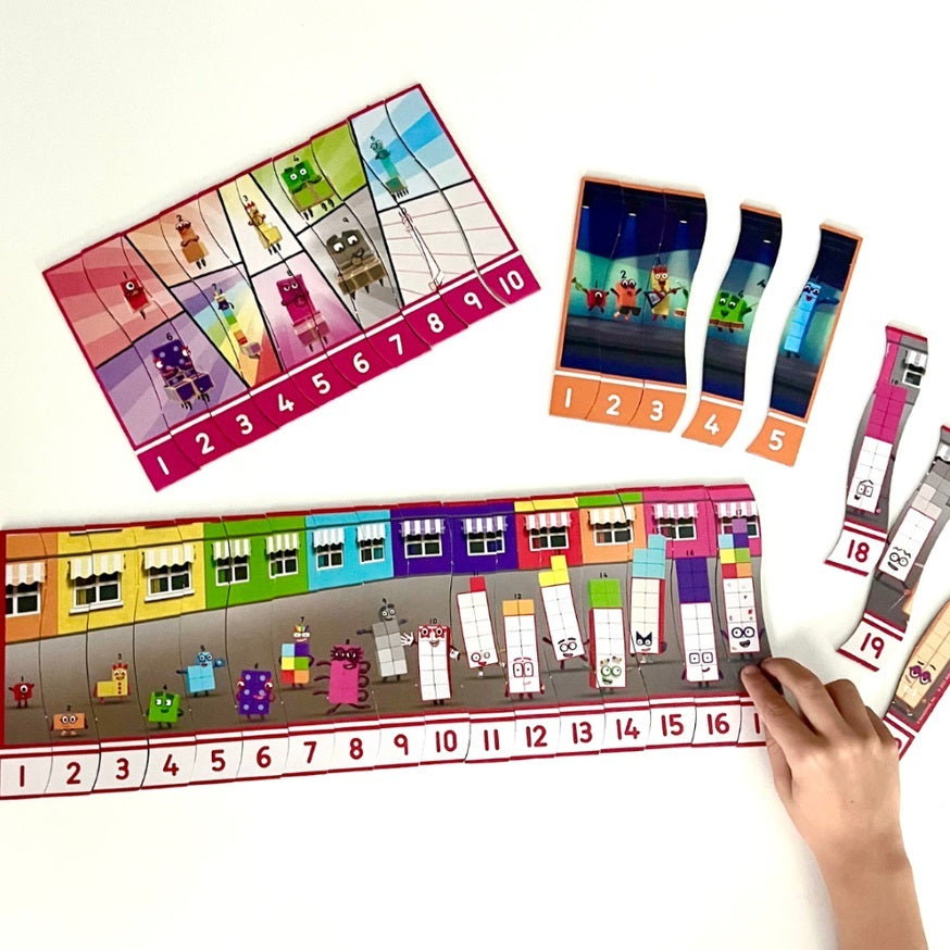 Numberblocks Sequencing Puzzle Set