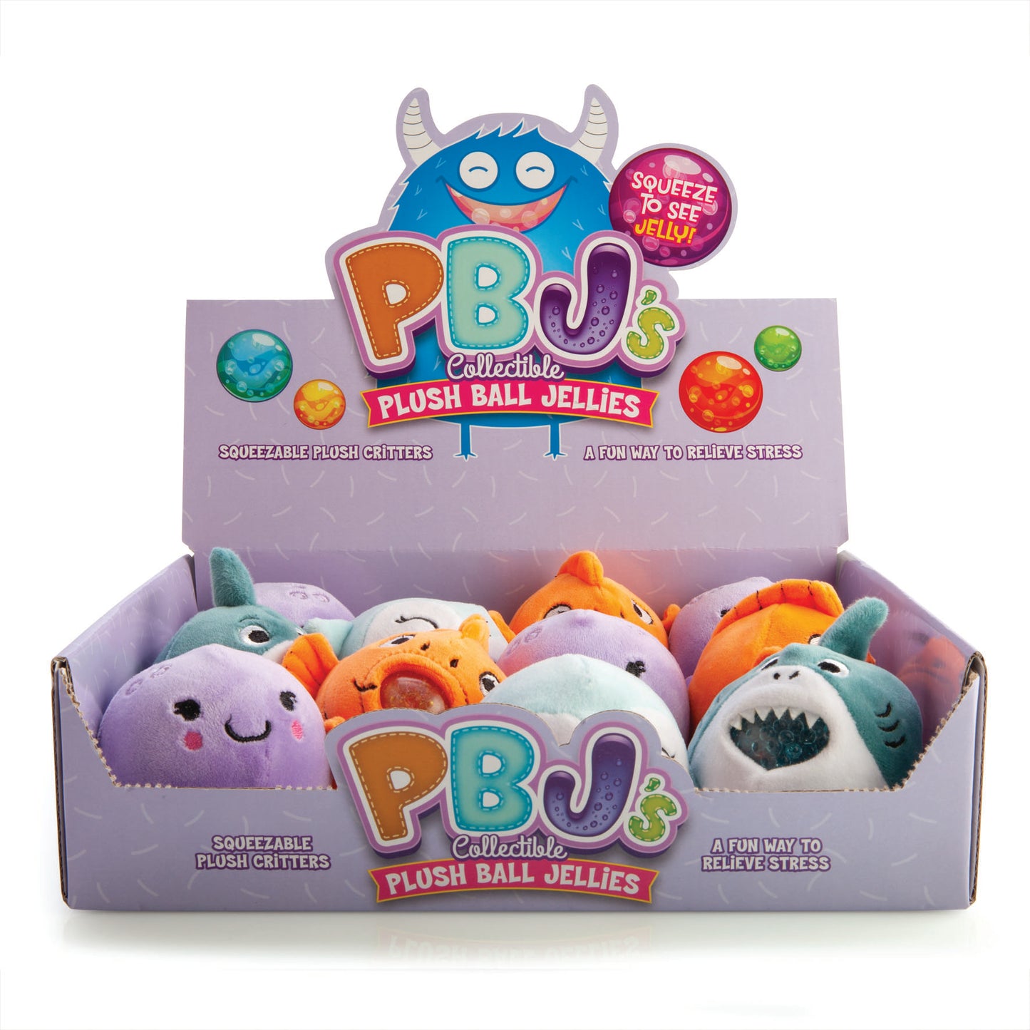 Plush Ball Jellies Sea Animals - Sensory Fidget Toys for Oceanic Adventures