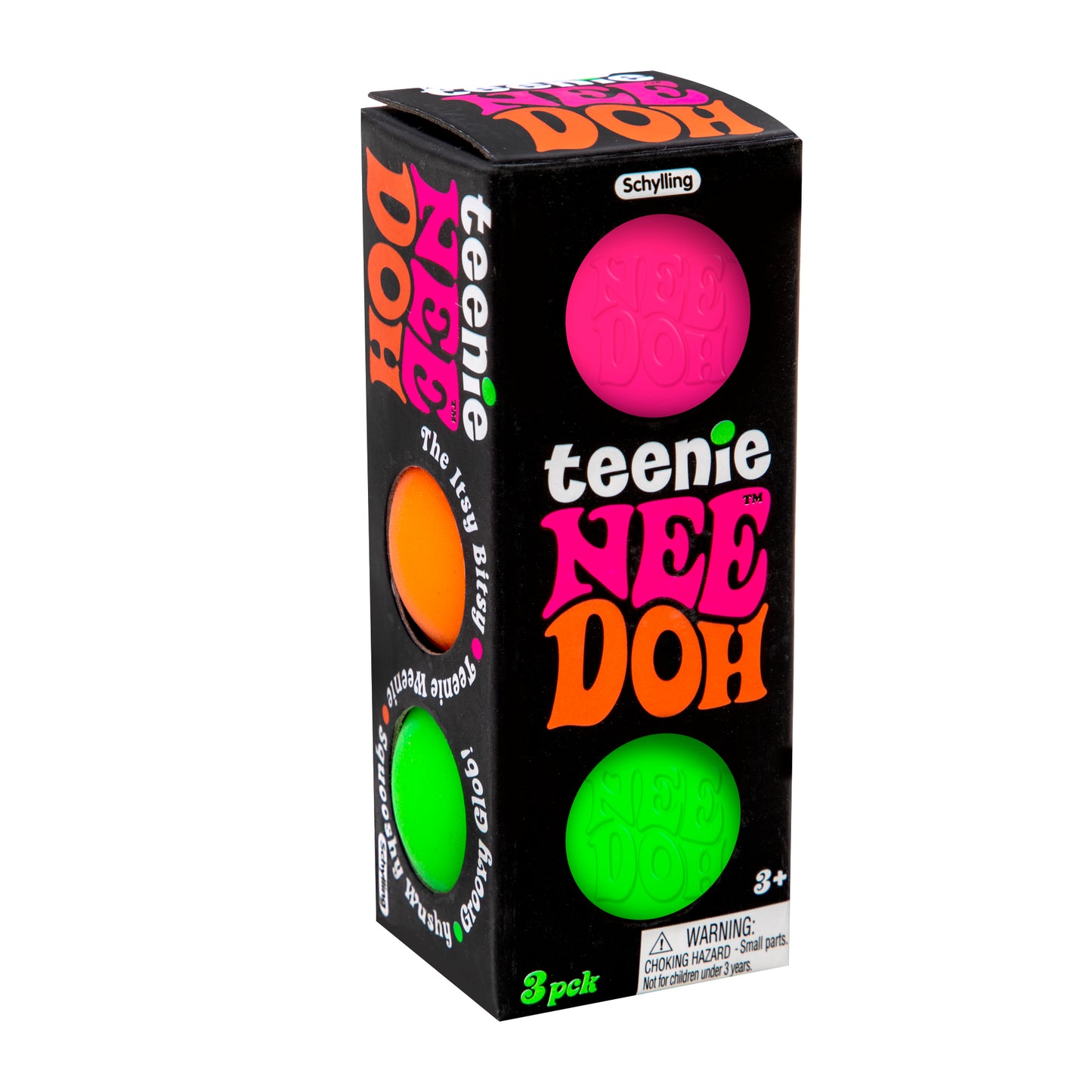 Schylling – Teenie Nee-Doh (Set of 3) Stress Ball
