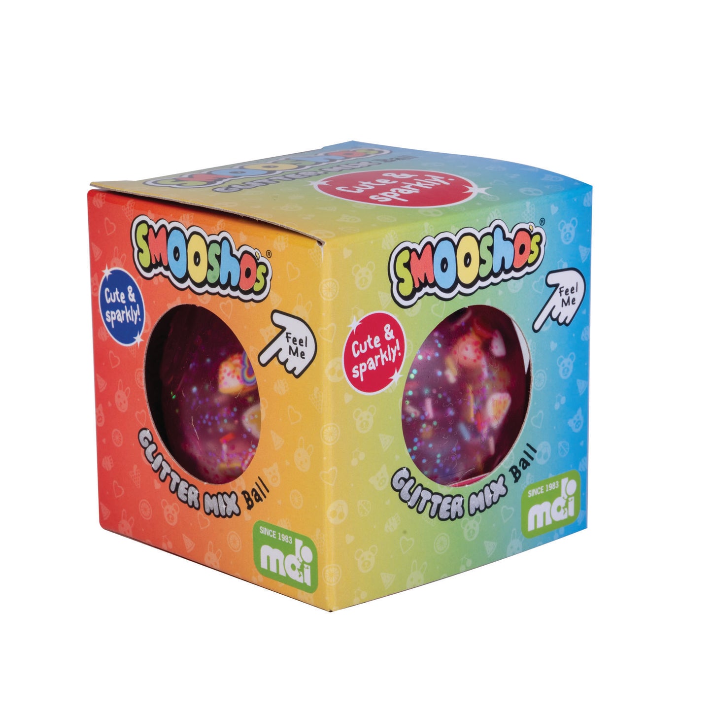 Smooshos Glitter Mix Ball - Sparkling Sensory Toy for Relaxation and Exploration