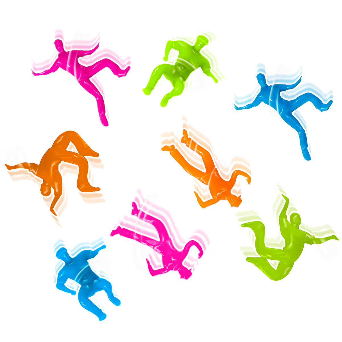 Squishy Break Dancing Figures