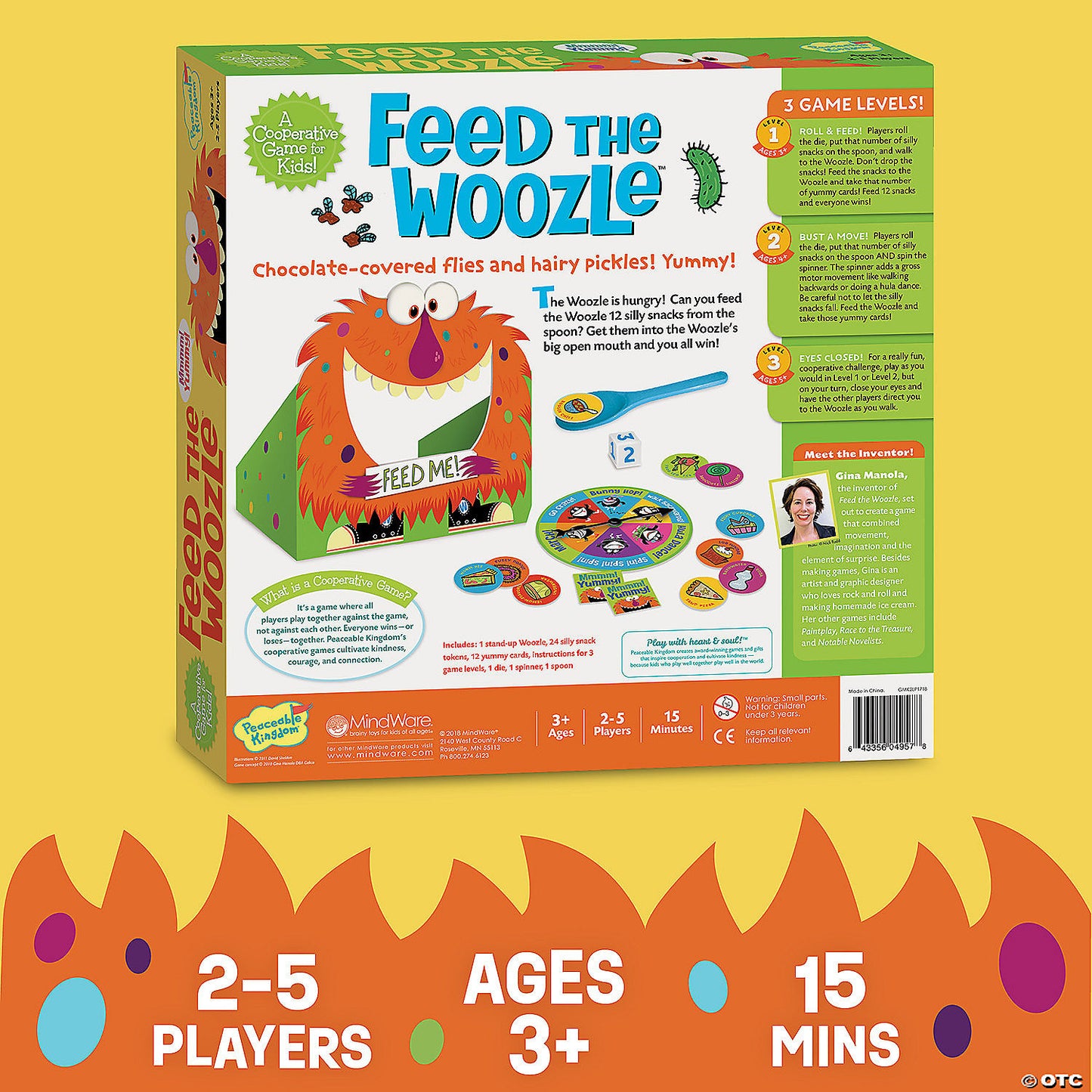 Feed the Woozle: A Cooperative Game for Social & Motor Skill Development