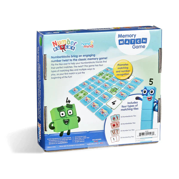 Numberblocks Memory Match Game: Matching and Counting Fun