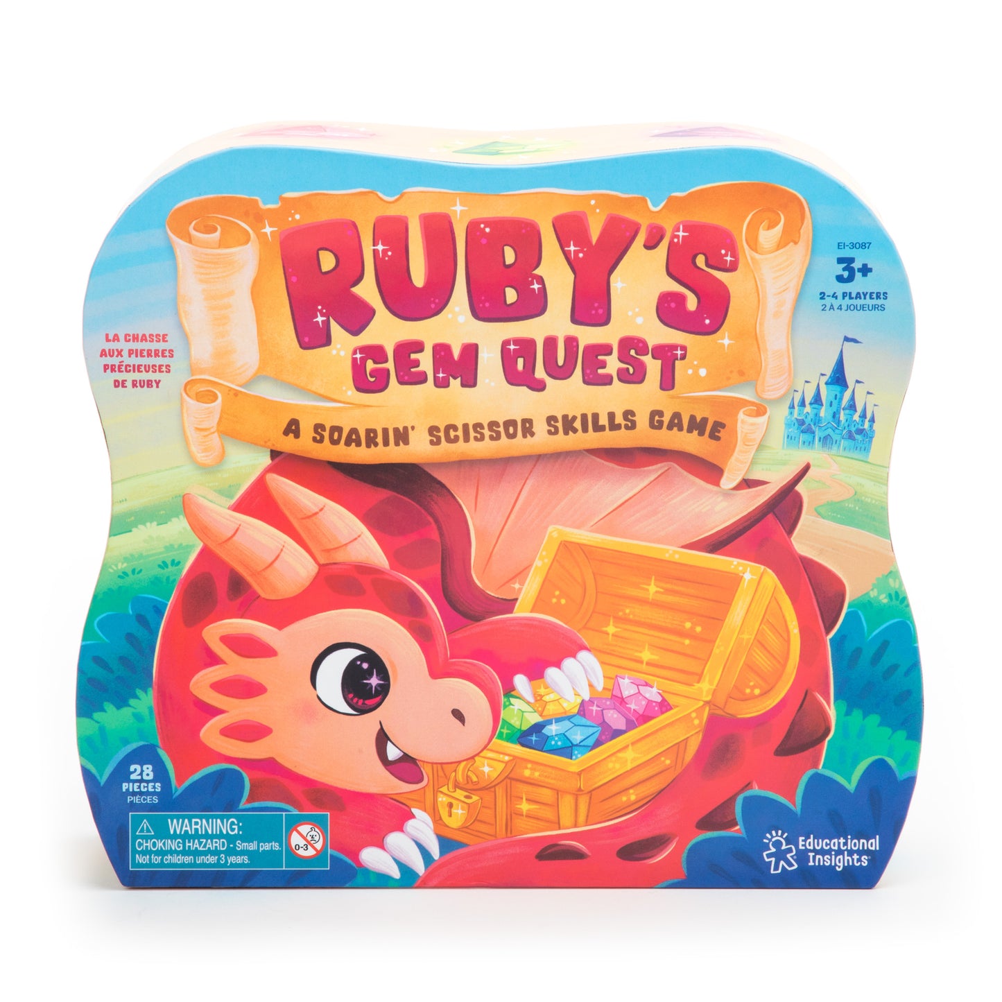 Ruby’s Gem Quest – Scissor Skills & Fine Motor Board Game