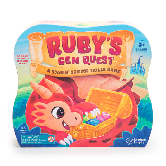 Ruby’s Gem Quest – Scissor Skills & Fine Motor Board Game