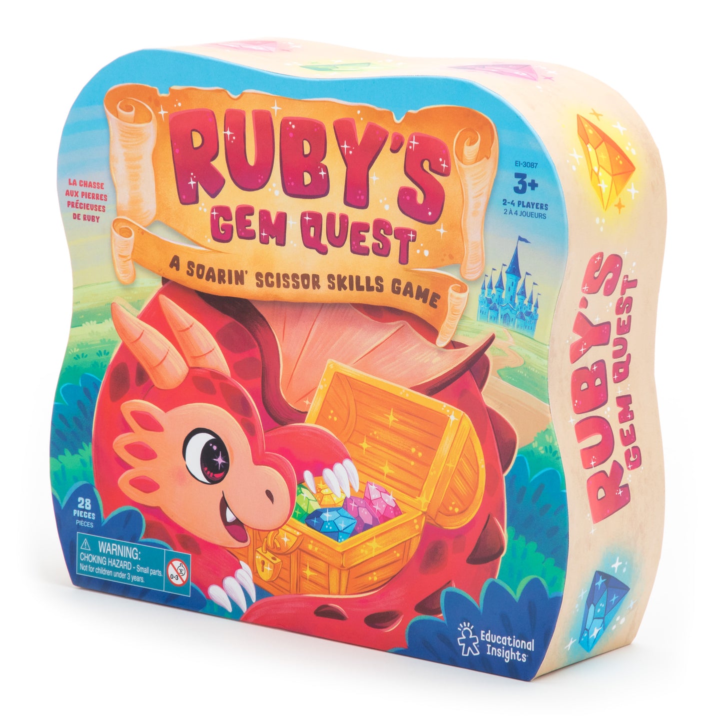 Ruby’s Gem Quest – Scissor Skills & Fine Motor Board Game