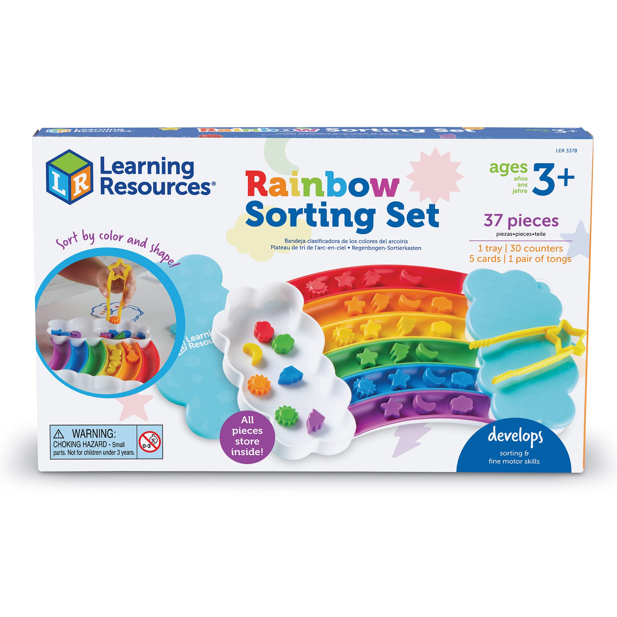 Rainbow Sorting Set – SensoryKidsPlay
