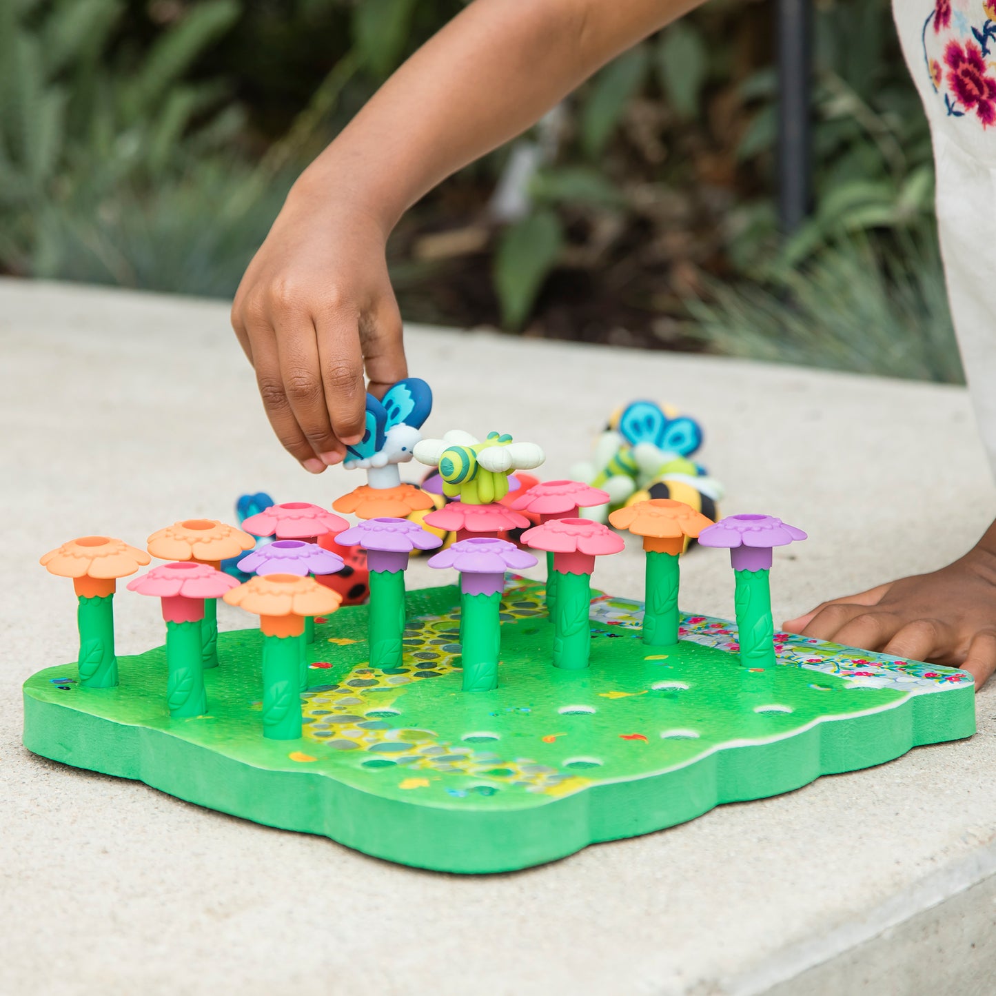 Bright Basics Peg Garden - Grow, Learn, and Play!