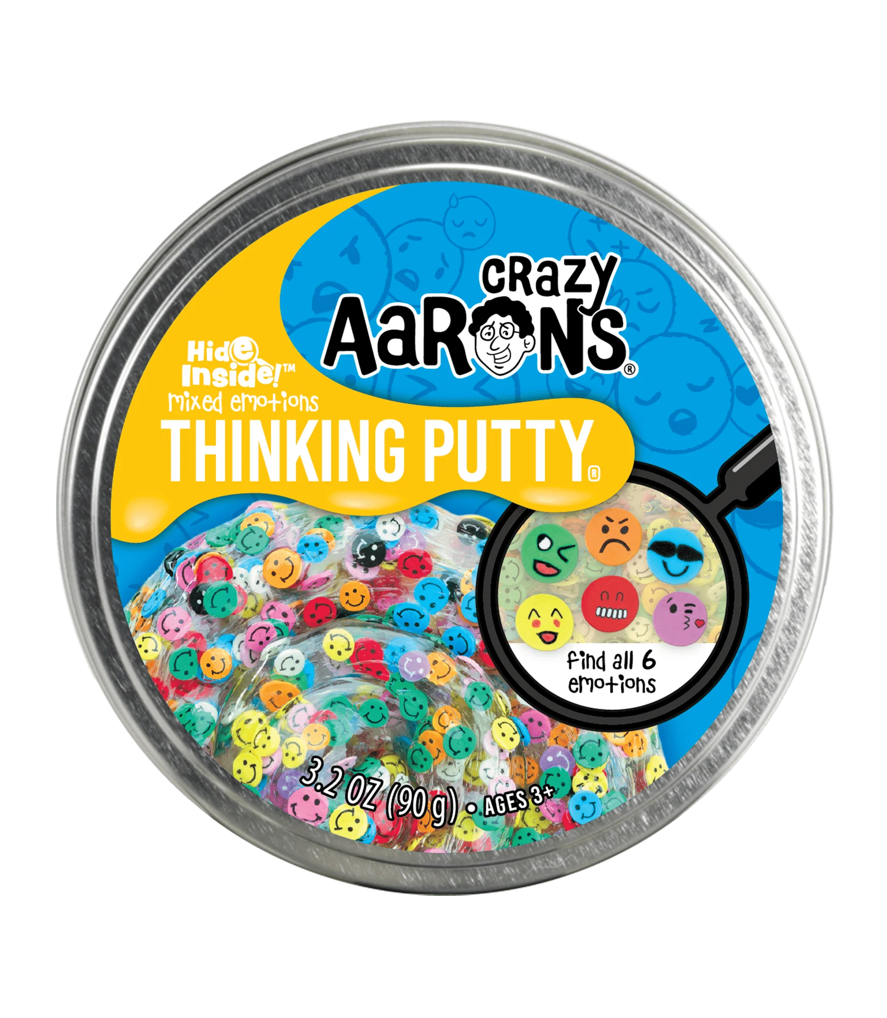 Crazy Aarons Thinking Putty - AP Mixed Emotions - Hide Inside