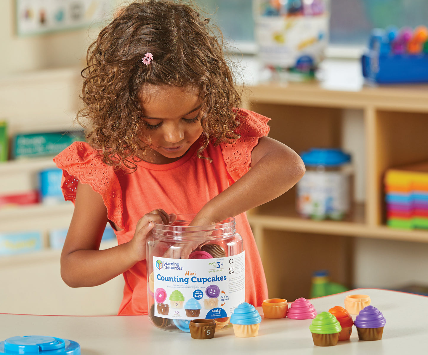 Mini Counting Cupcakes – Fine Motor & Early Math Play for Preschoolers