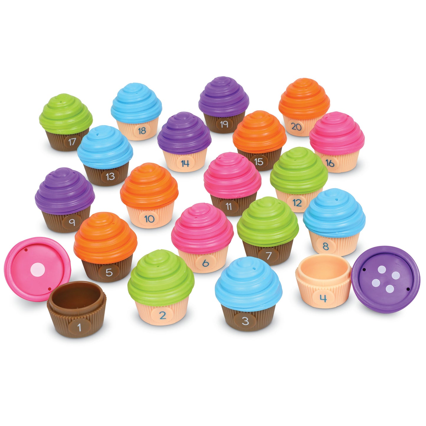 Mini Counting Cupcakes – Fine Motor & Early Math Play for Preschoolers