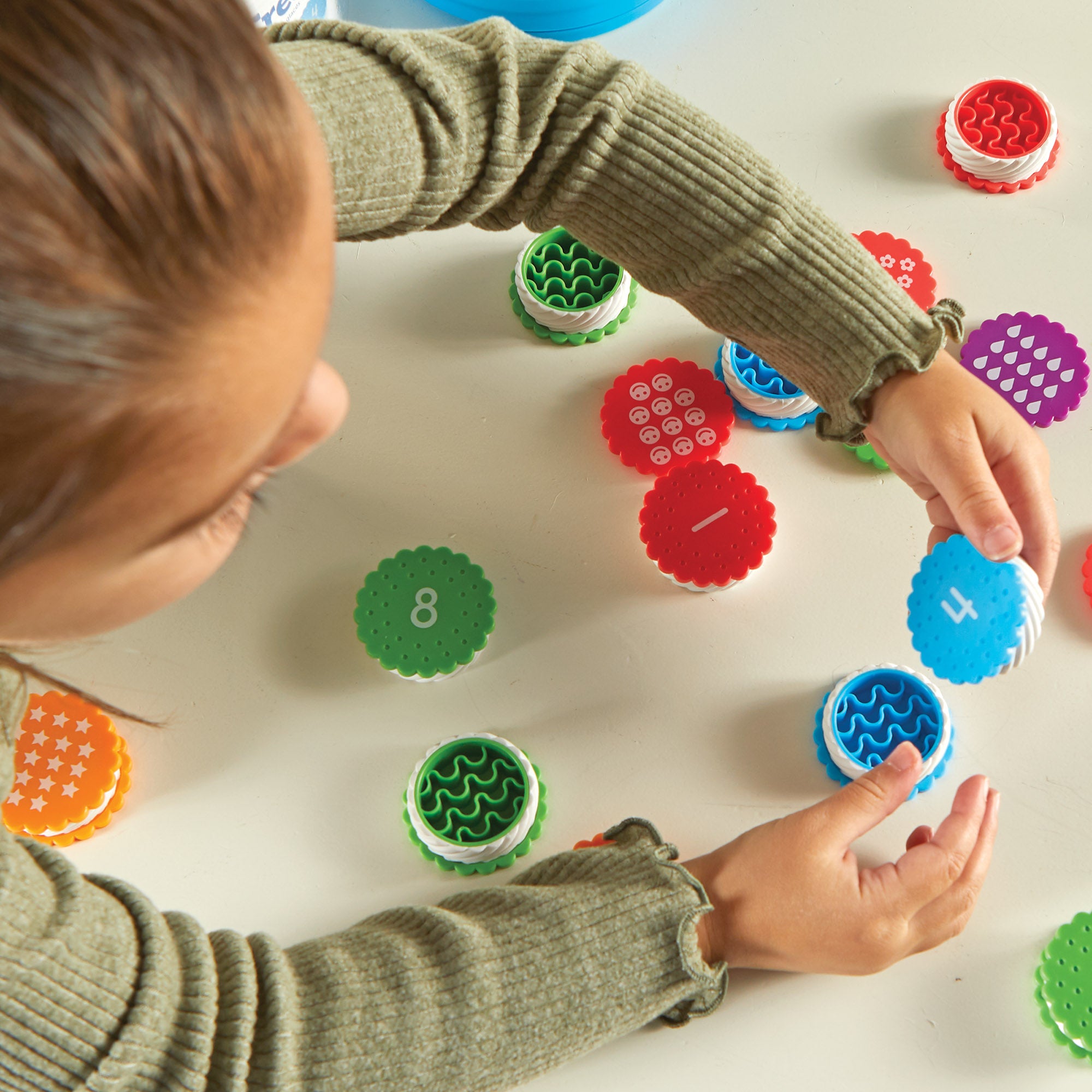 Mini Food Numbers Mini Number Treats - Fun Counting and Sorting Toy for Early Math Skills ...
