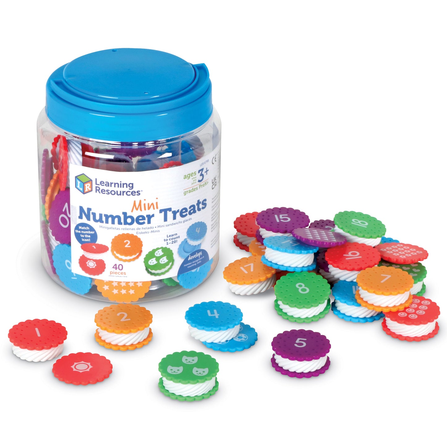 Mini Number Treats - A Sweet Way to Learn Numbers!