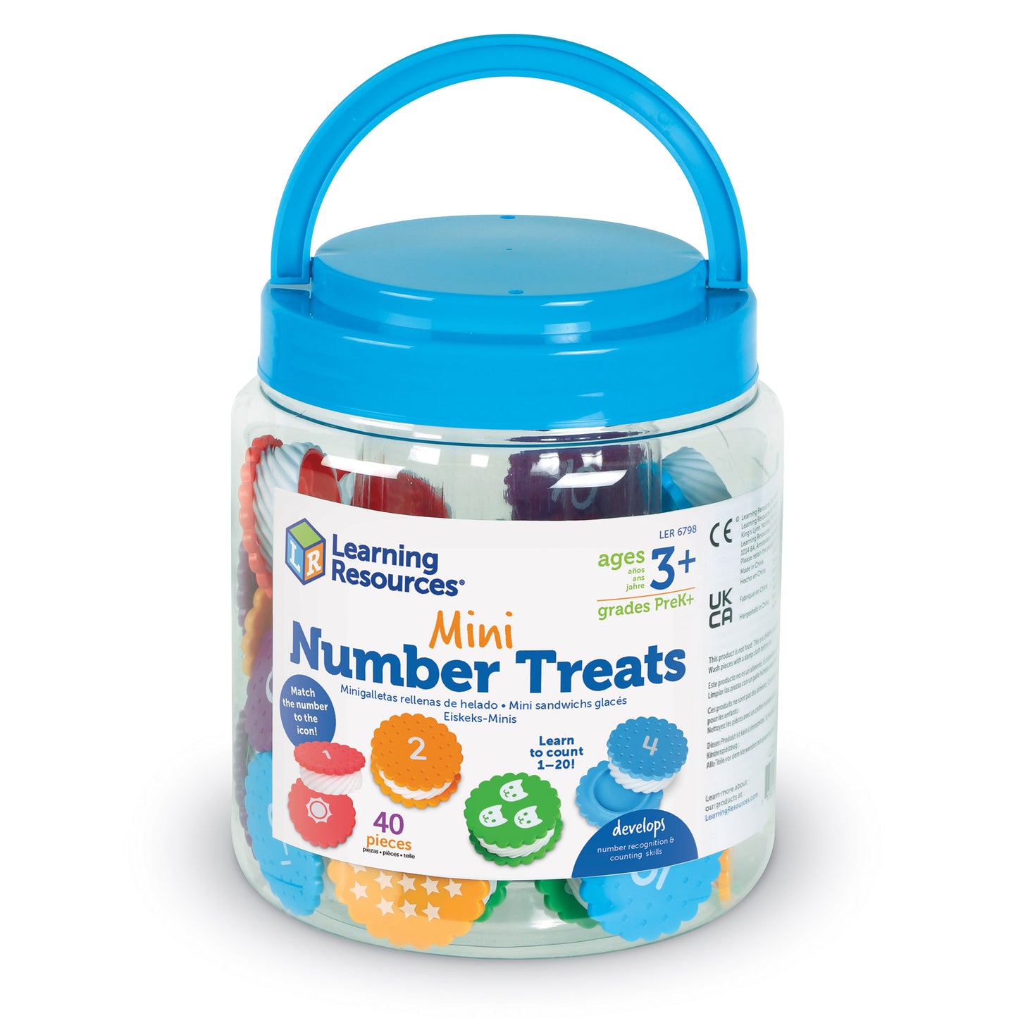 Mini Number Treats - A Sweet Way to Learn Numbers!