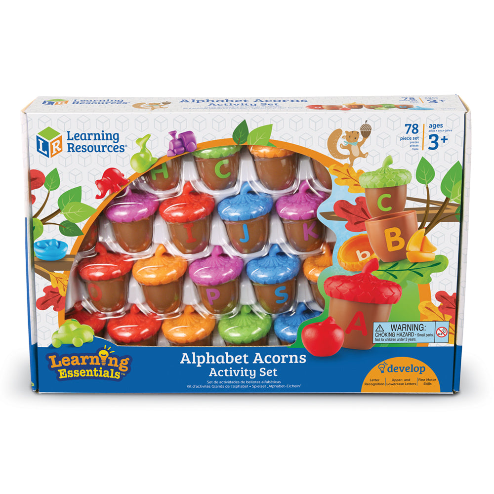 Alphabet Acorns Activity Set