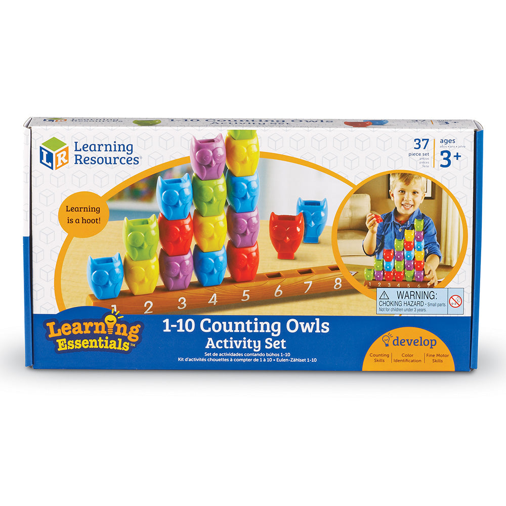 1-10 Counting Owls Activity Set - Fun Early Math and Skill Development ...