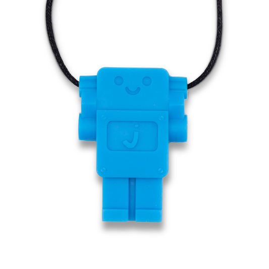 Robot Pendant – Blue Hawaiian Chewable Necklace