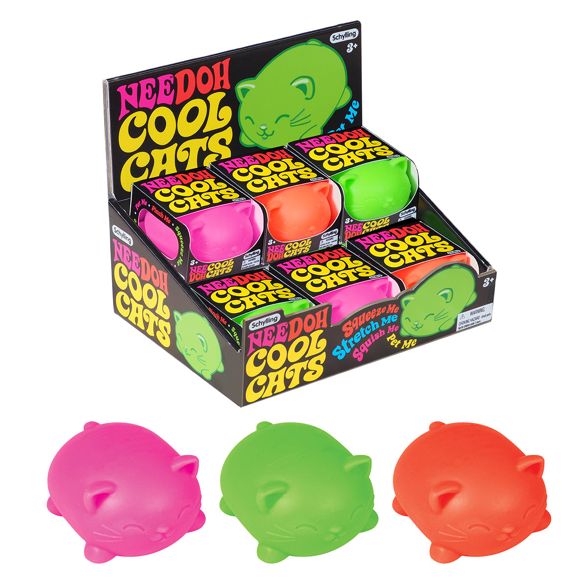 Cool Cats Nee Doh sensory fidget toy