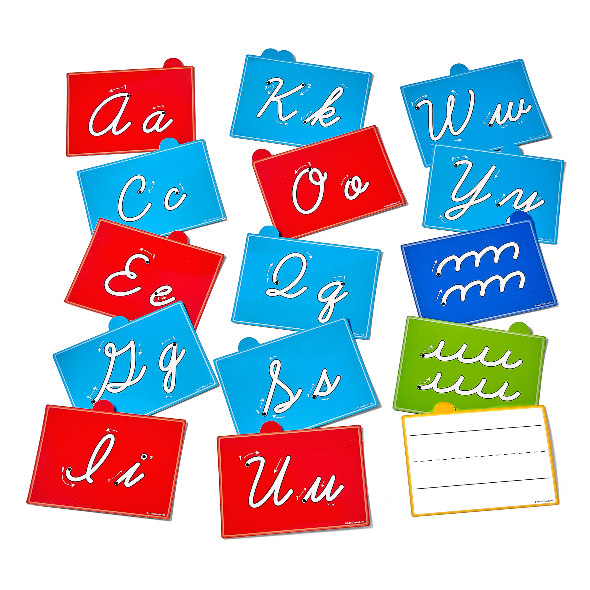 Cursive Letter Tracing Sensory Pad Pack
