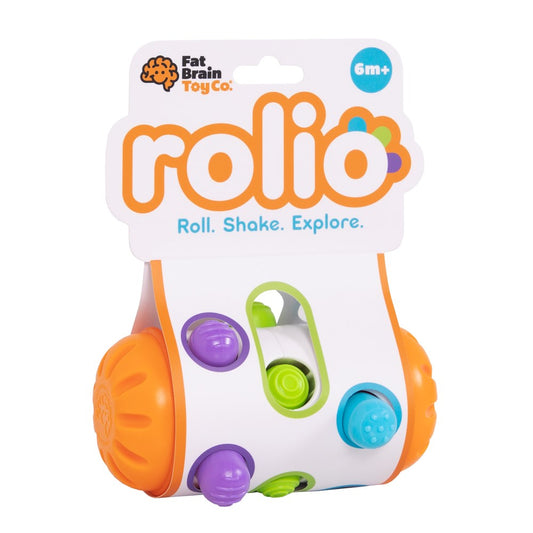 Rolio! Rolling Sensory Toy for Babies, Toddlers & Beyond