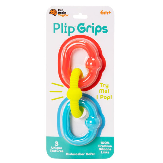Plip Grips! Textured Silicone Rings for Sensory Play & Fine Motor Skills