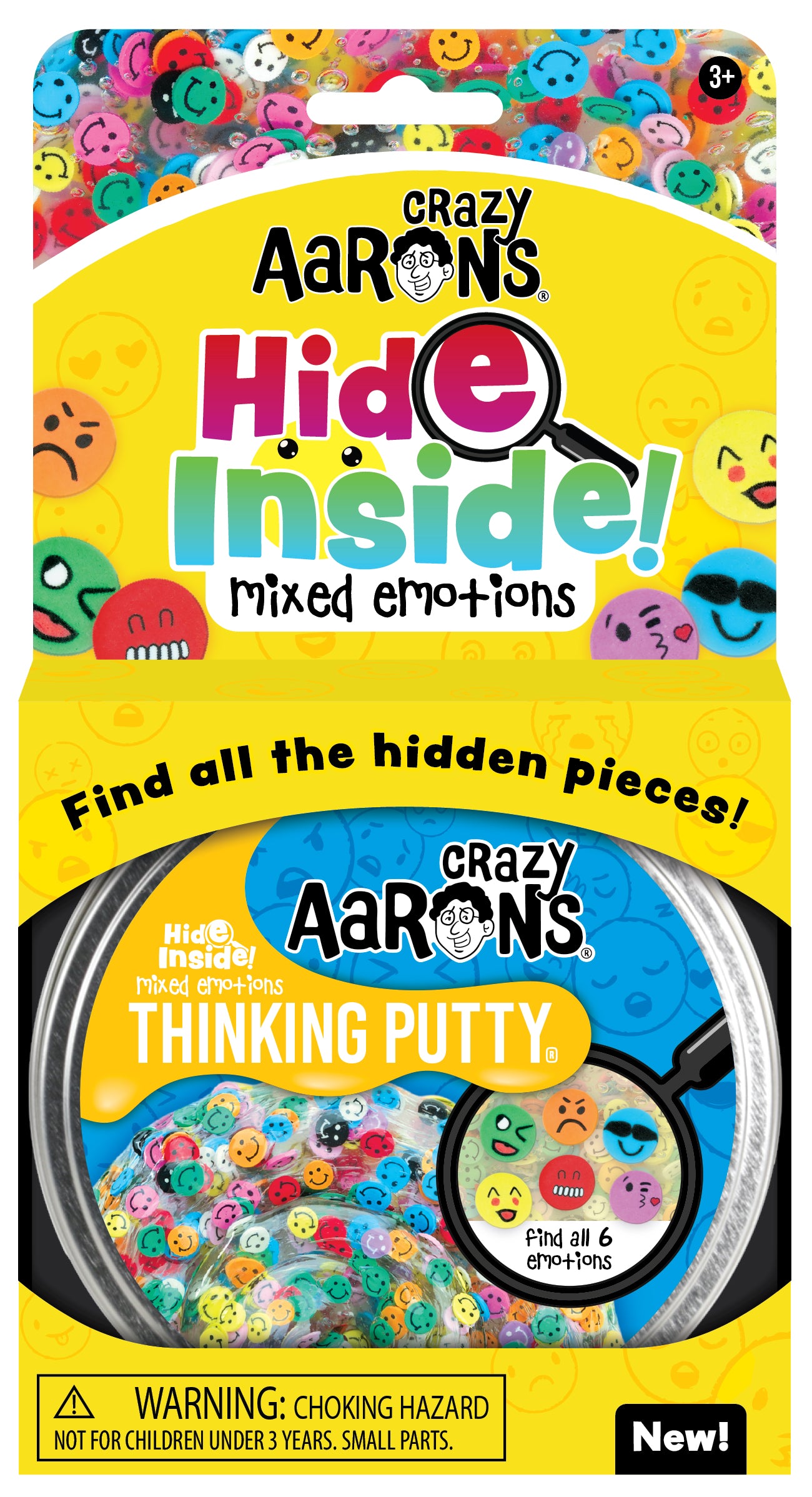 Crazy Aarons Thinking Putty - AP Mixed Emotions - Hide Inside