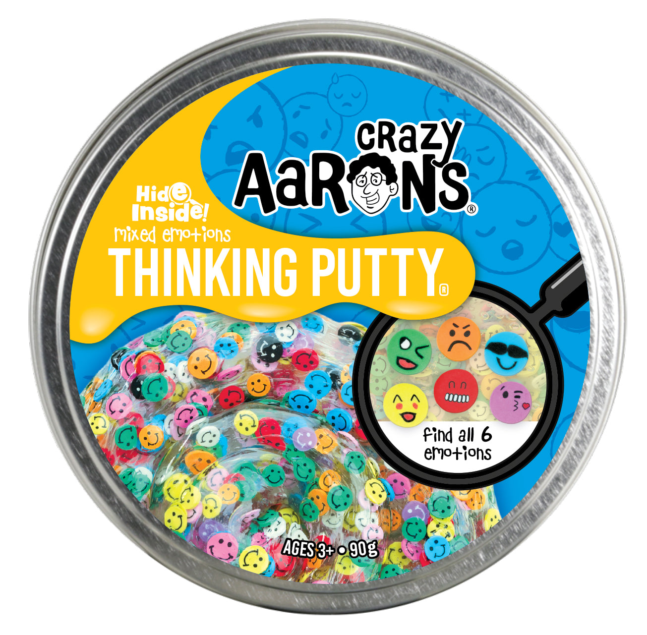 Crazy Aarons Thinking Putty - AP Mixed Emotions - Hide Inside