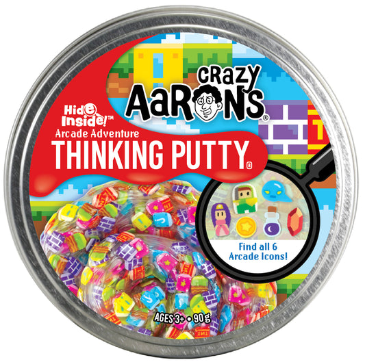 Crazy Aarons - Thinking Putty - AP Arcade Adventure - Hide Inside
