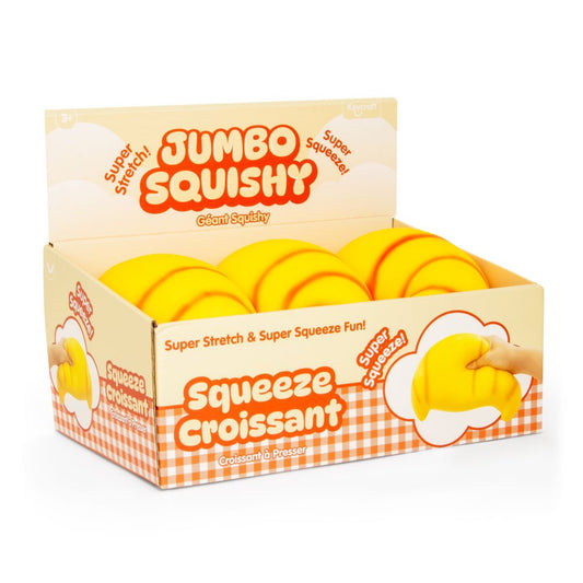 Jumbo Squish Croissant Calming Sensory Squishy for Busy Hands
