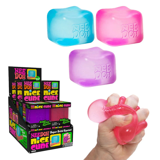 NeeDoh Nice Cube – Super Squishy Sensory Fidget sensory fidget toy