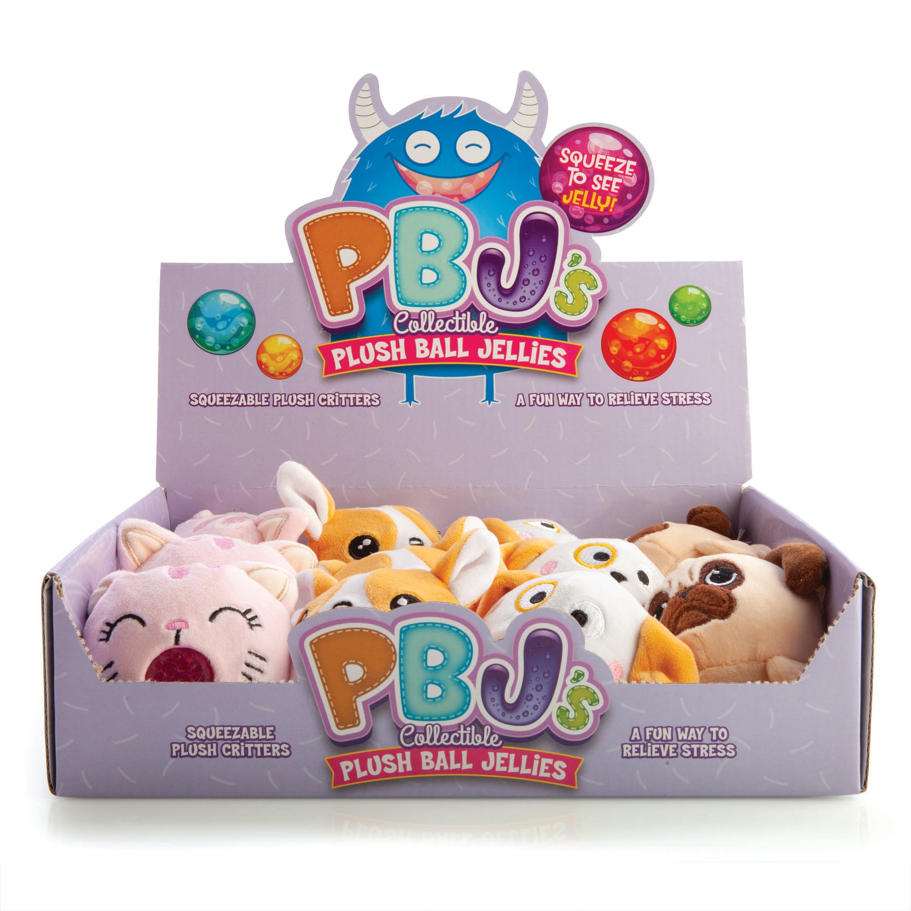 Plush Ball Jellies Pets - Sensory Fidget Toys for Endless Fun