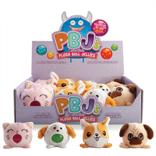 Plush Ball Jellies Pets - Sensory Fidget Toys for Endless Fun