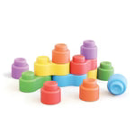 Momy Soft 12 piece soft interlocking building blocks set