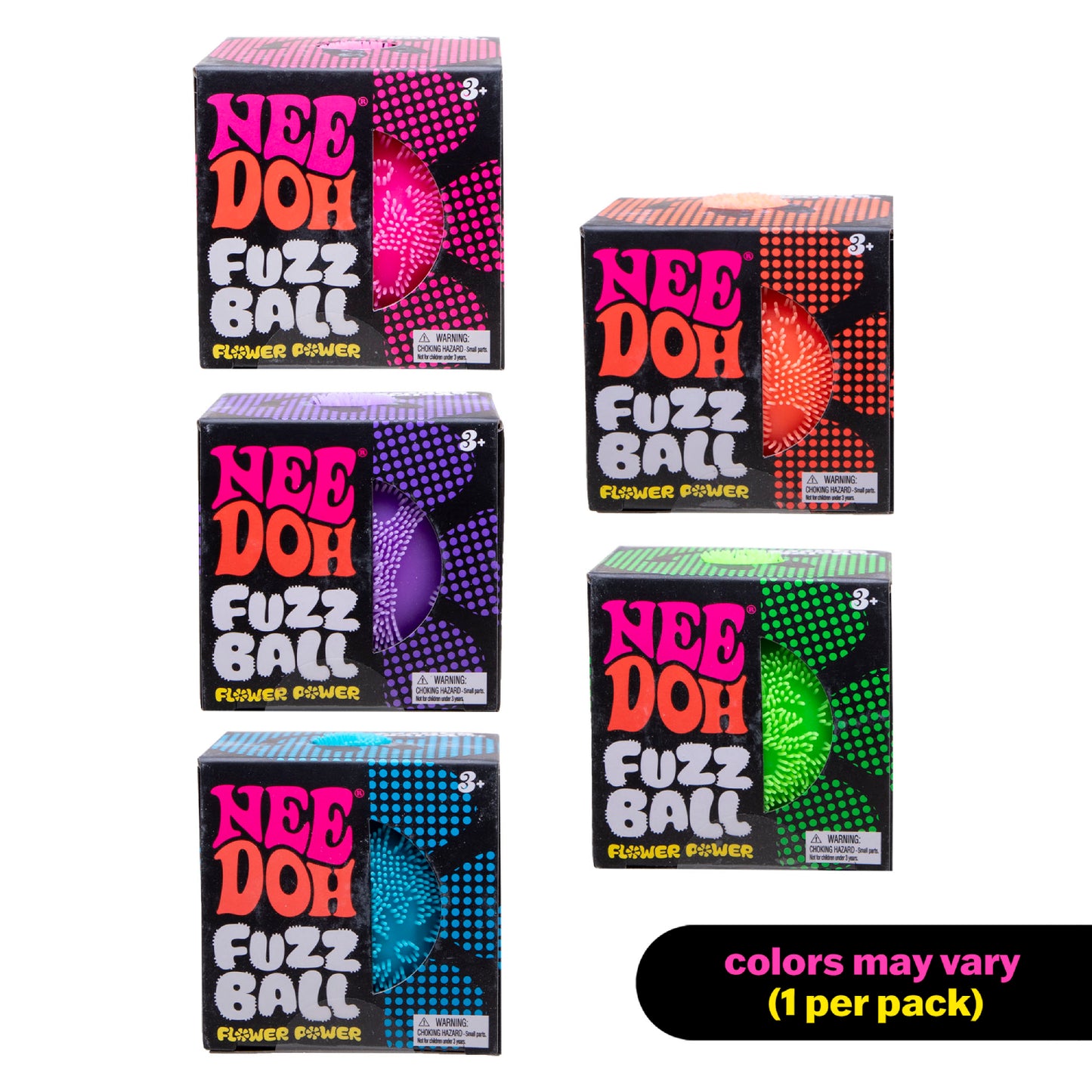 Fuzz Ball Flower Power Nee Doh sensory fidget toy