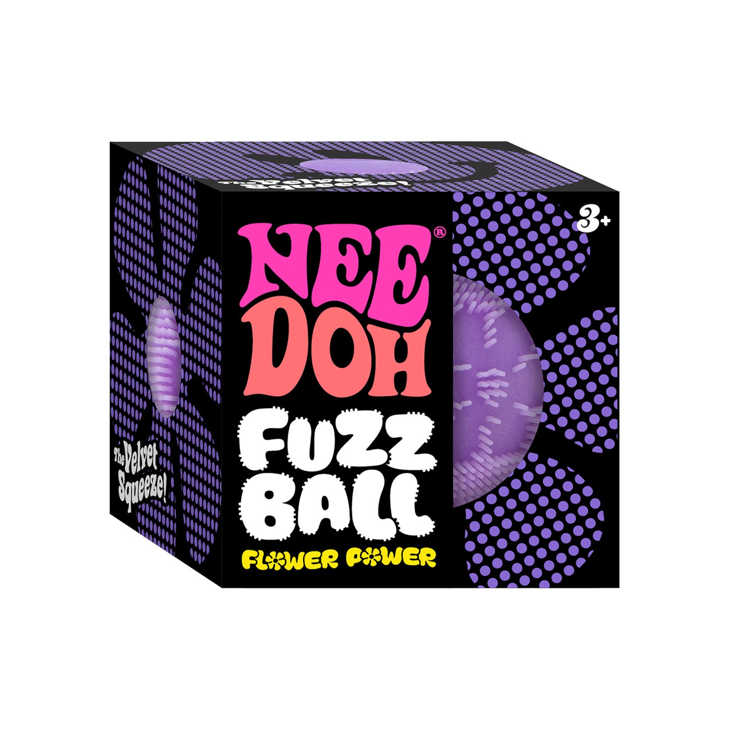 Fuzz Ball Flower Power Nee Doh sensory fidget toy – alternate product view 2
