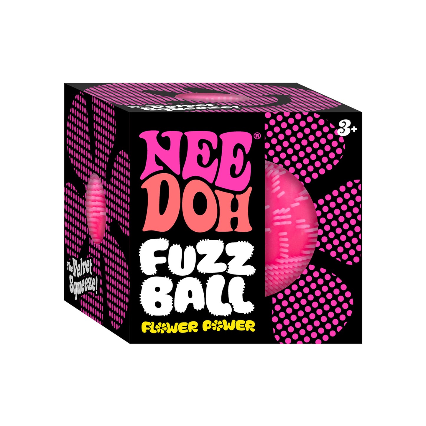Fuzz Ball Flower Power Nee Doh sensory fidget toy – alternate product view 3