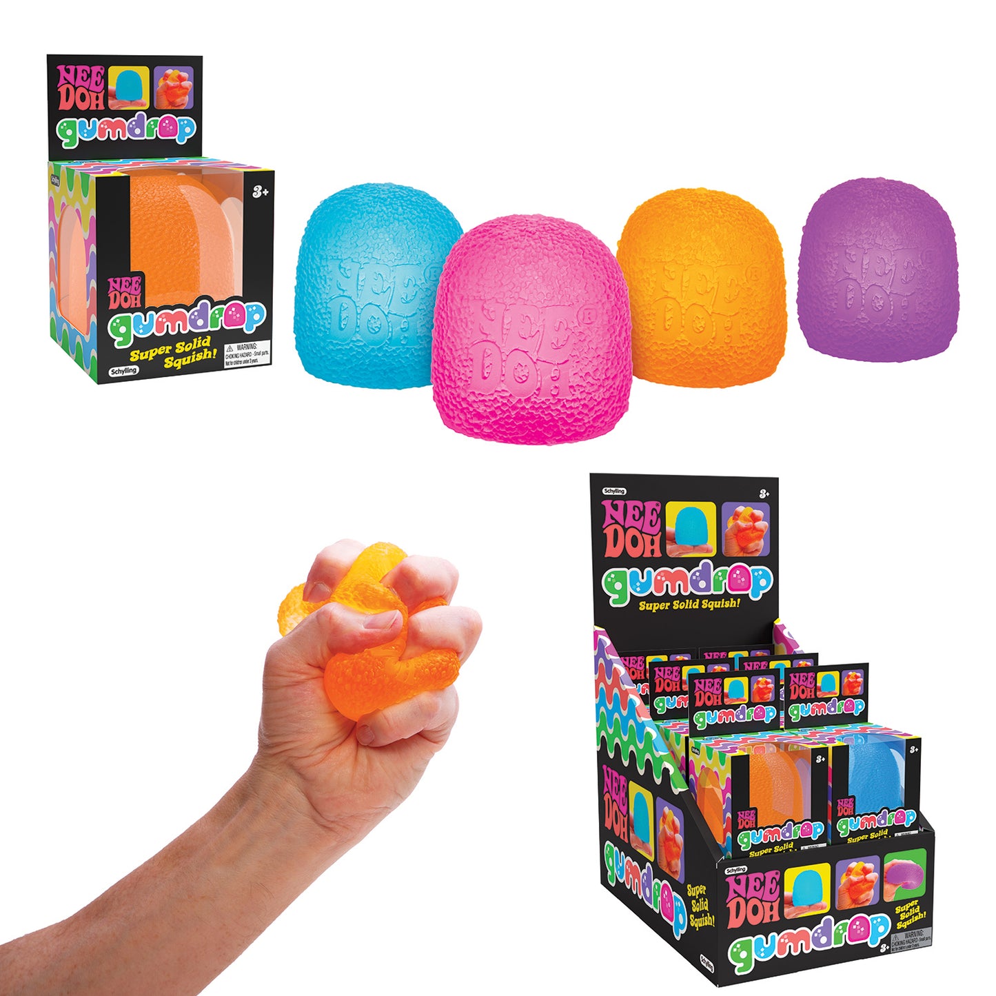 Gumdrop Nee Doh sensory fidget toy