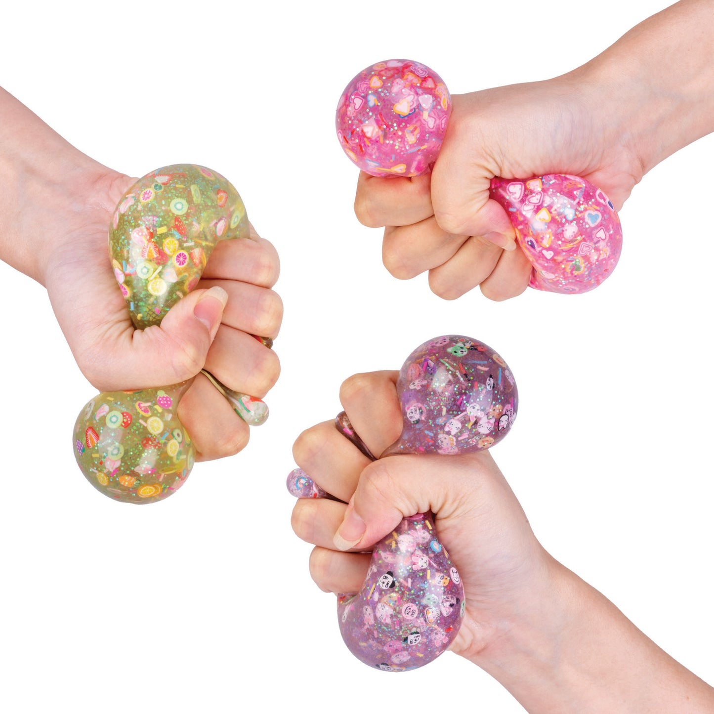 Smooshos Glitter Mix Ball - Sparkling Sensory Toy for Relaxation and Exploration
