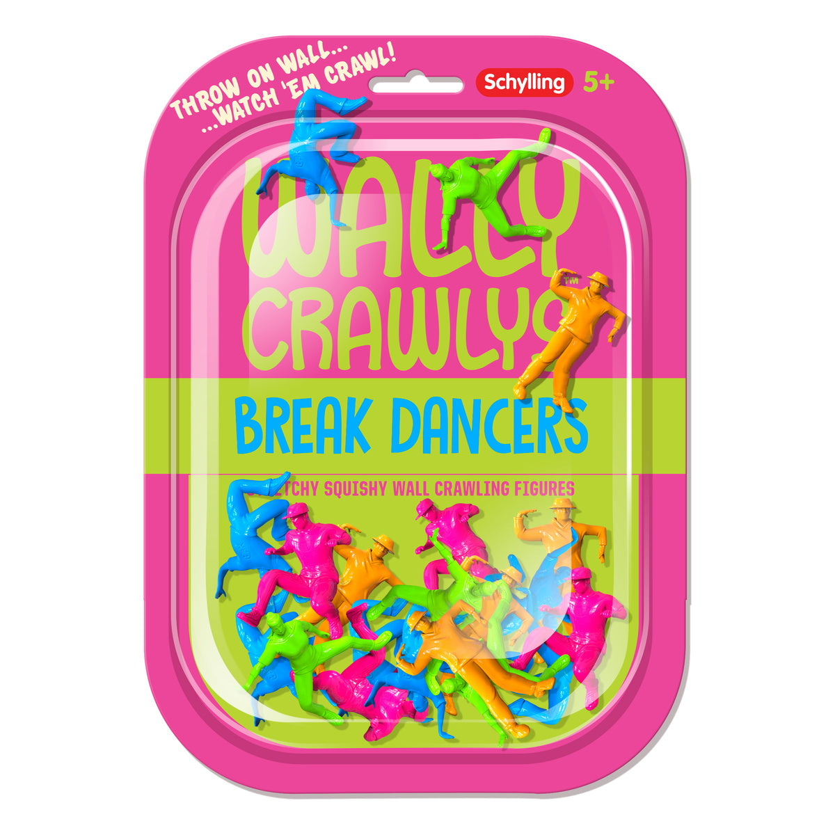 Squishy Wall Crawling Break Dancers