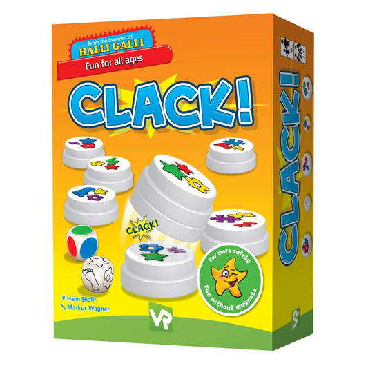 Clack!  A Fast-Action Magnetic Game for Focus & Coordination