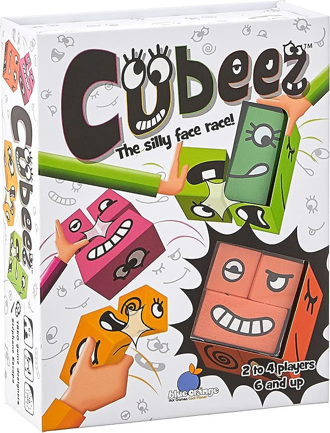 Cubeez wooden cube face-matching dexterity game