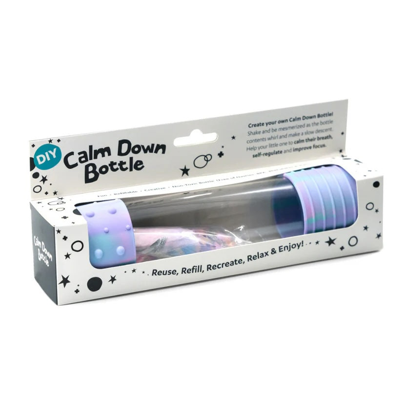DIY Calm Down Bottle – Penguin Sensory Craft sensory toy