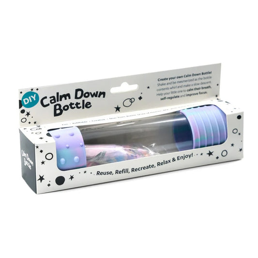 DIY Calm Down Bottle – Penguin Sensory Craft sensory toy